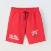 Blukids Shorts NBA in puro cotone ragazzo- Pantaloni