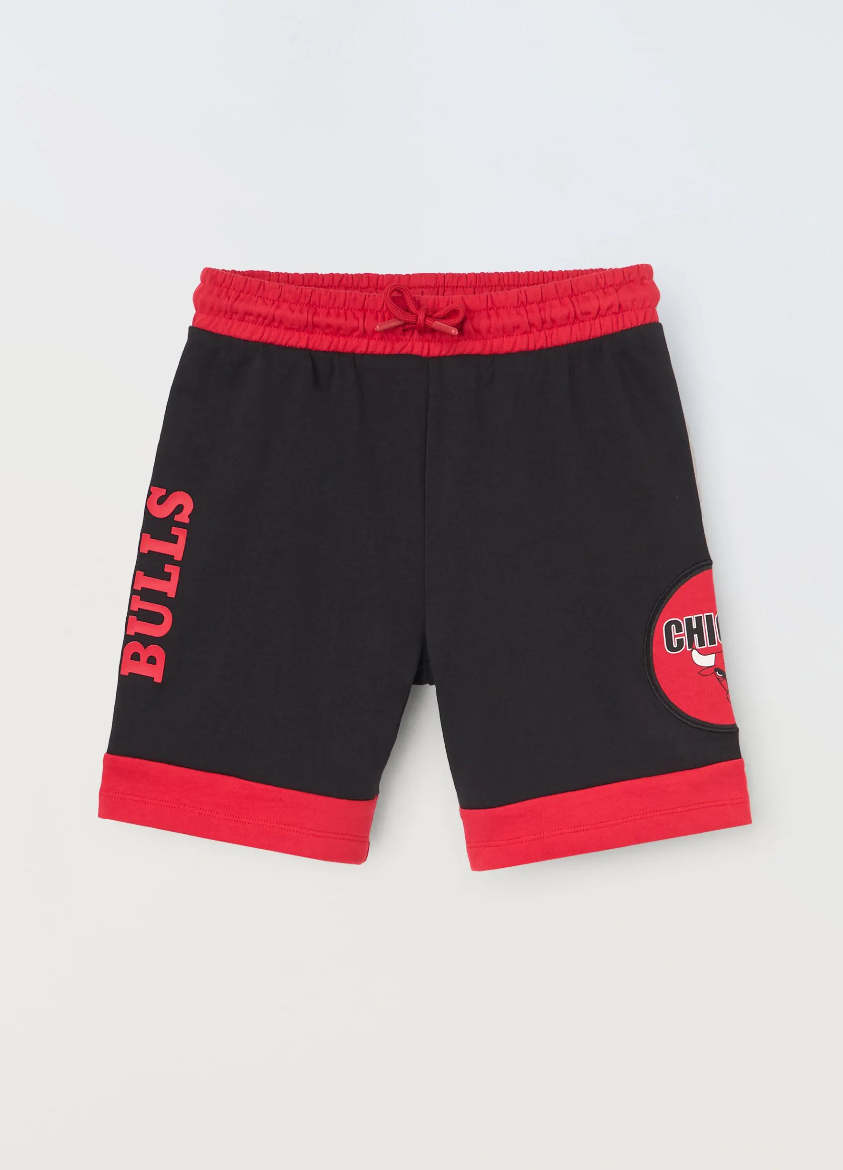 Blukids Shorts NBA in puro cotone ragazzo- Pantaloni