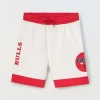 Blukids Shorts NBA in puro cotone ragazzo- Pantaloni