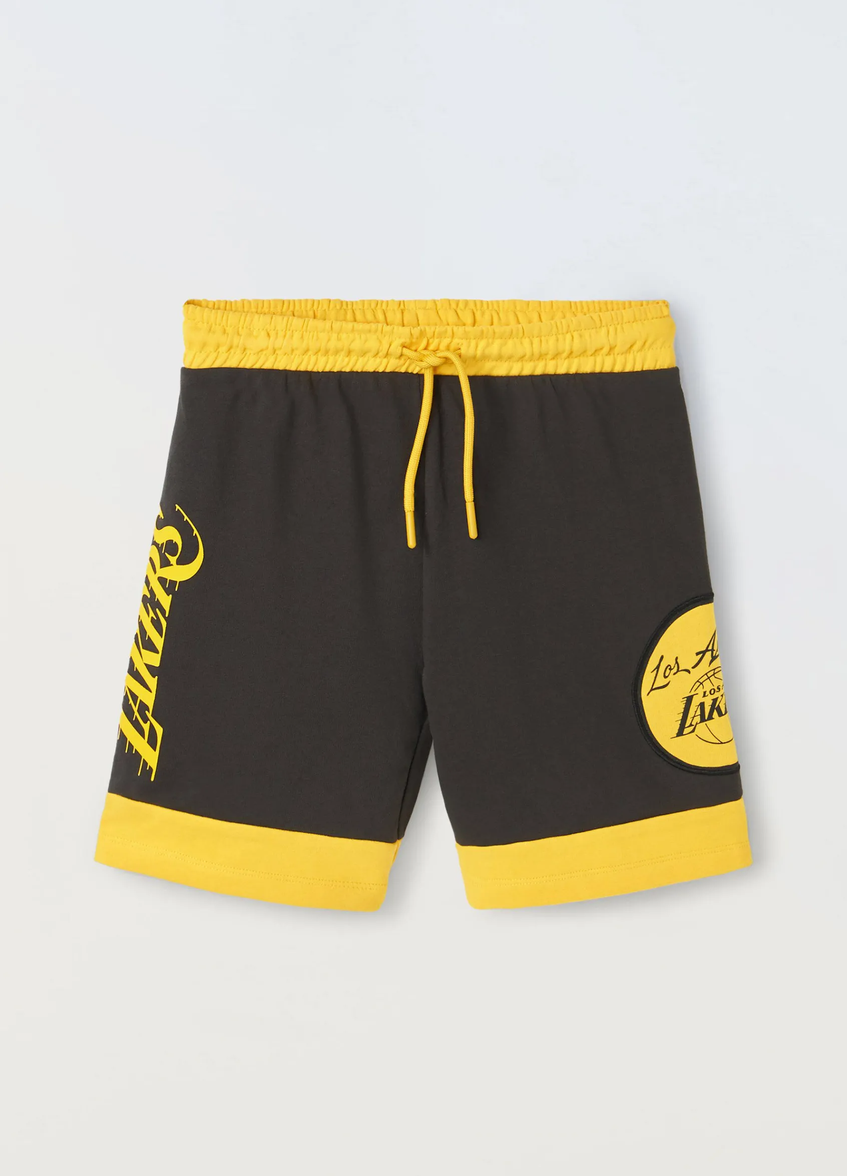 Blukids Shorts NBA in puro cotone ragazzo- Pantaloni
