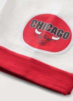 Blukids Shorts NBA in puro cotone ragazzo- Pantaloni
