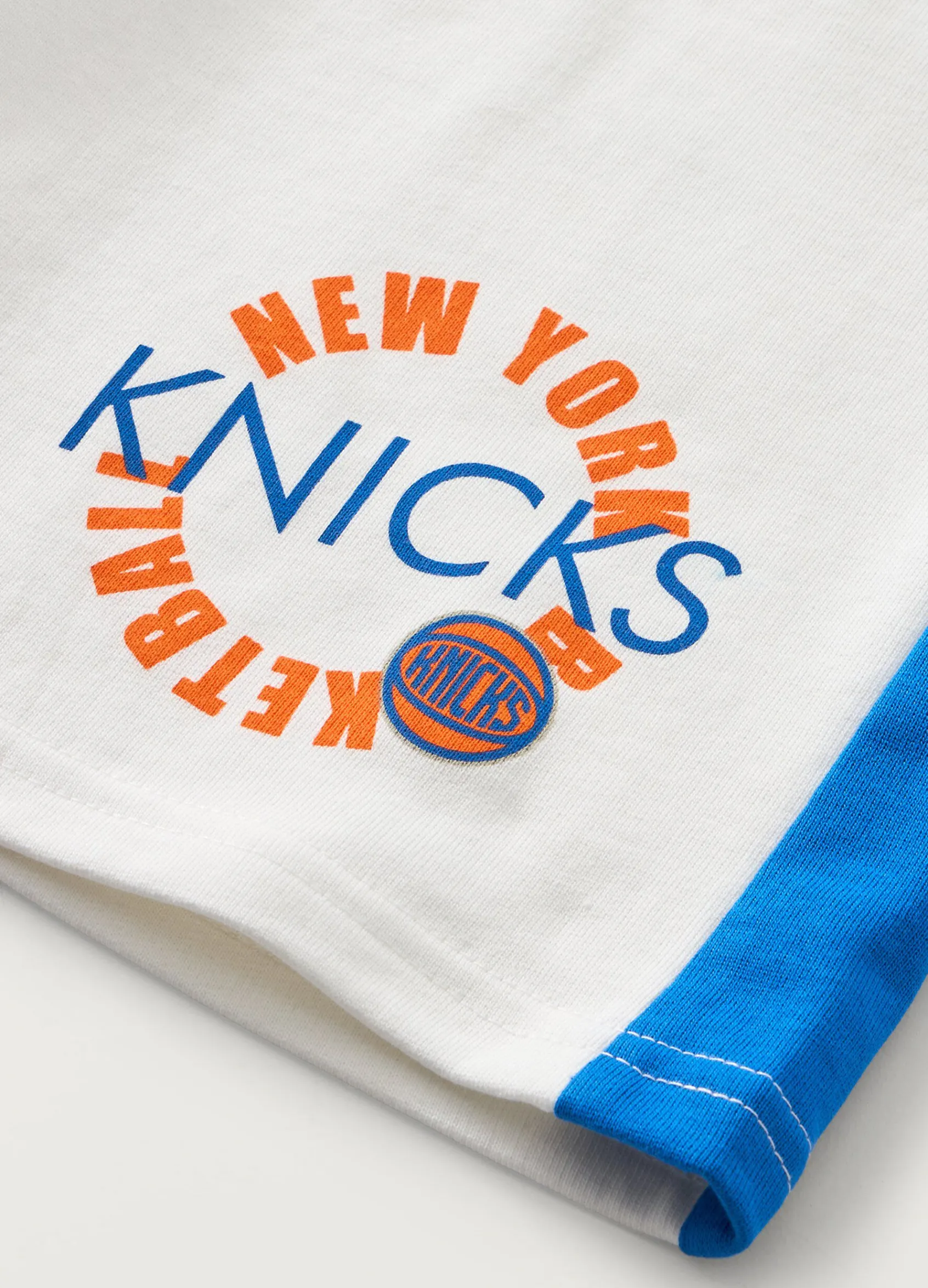 Blukids Shorts NBA in puro cotone ragazzo- Pantaloni