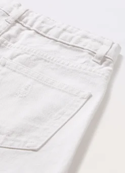 Blukids Shorts ripped in denim di puro cotone ragazza- Jeans