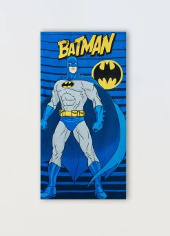 Blukids Telo mare Batman in puro cotone bambino-Bambino Mare