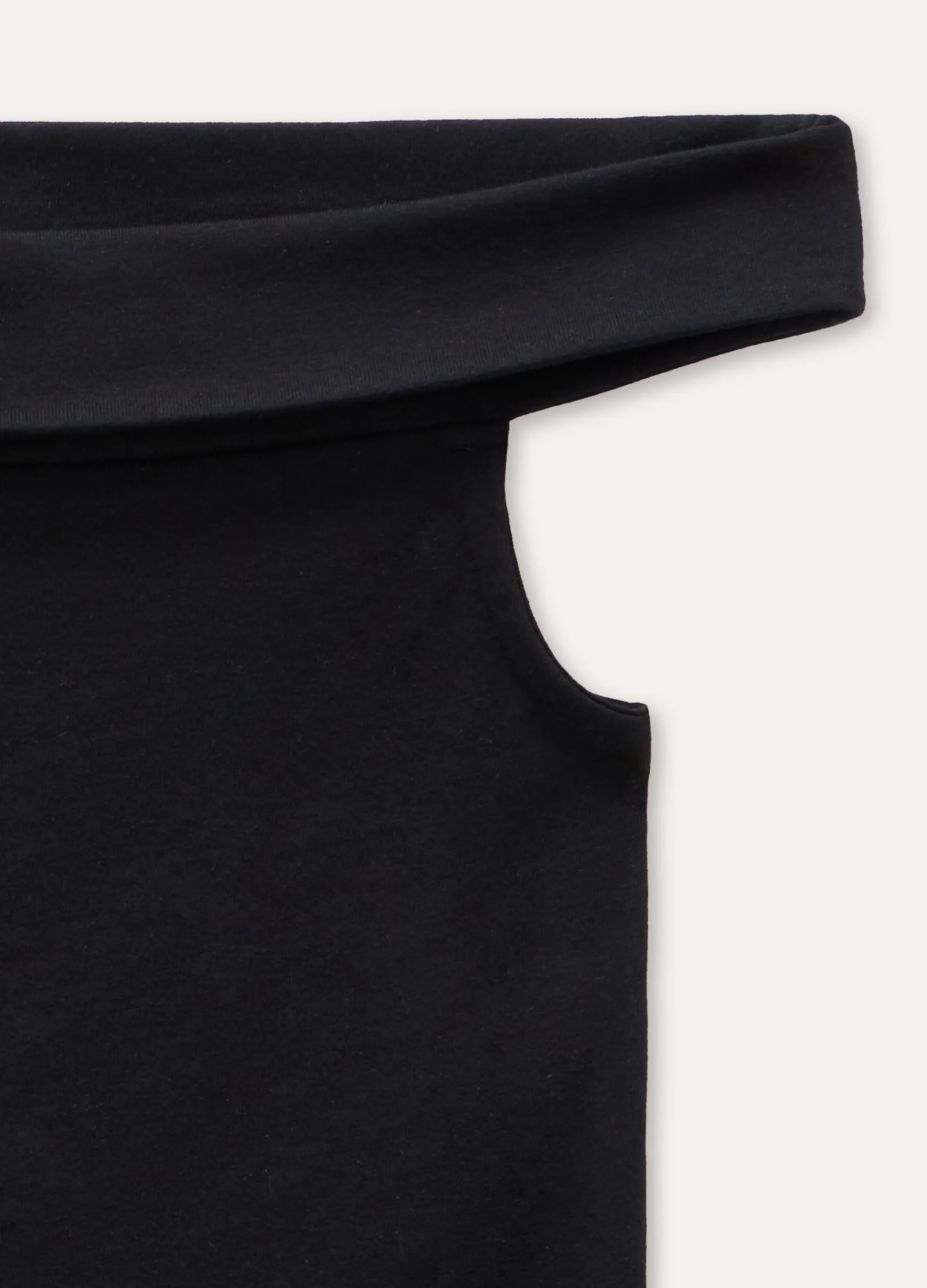 Blukids Top con scollo a barca in cotone stretch ragazza- T-shirt