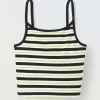 Blukids Top in costina di cotone stretch ragazza- T-shirt