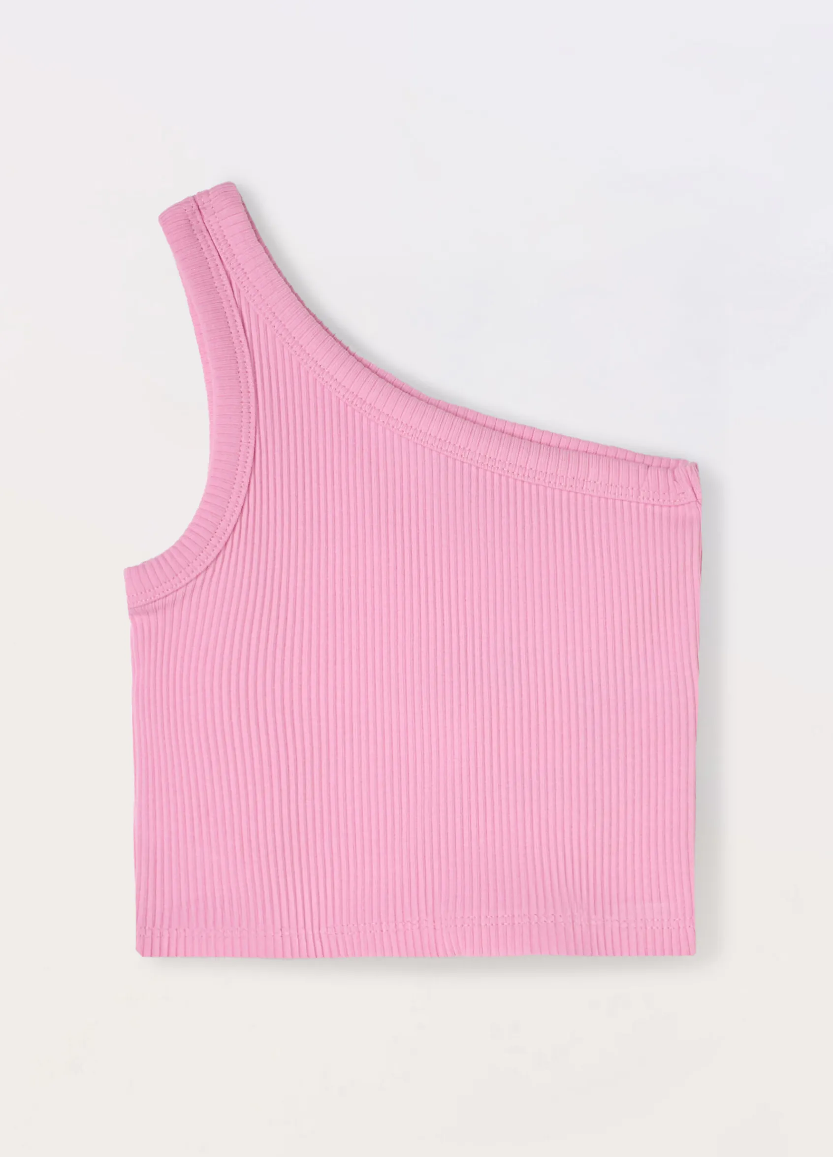 Blukids Top in costina di cotone stretch bambina- T-shirt
