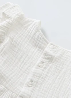 Blukids Top in puro cotone neonata- T-shirt