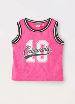 Blukids Top in tessuto mesh ragazza- T-shirt