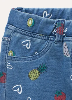 Blukids Treggings con stampa bambina- Pantaloni