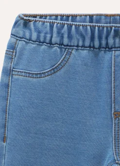 Blukids Treggings elasticizzati con stampa bambina- Pantaloni