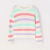 Blukids Tricot a righe multicolor bambina- Maglioni