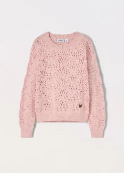 Blukids Tricot in puro cotone bambina- Maglioni