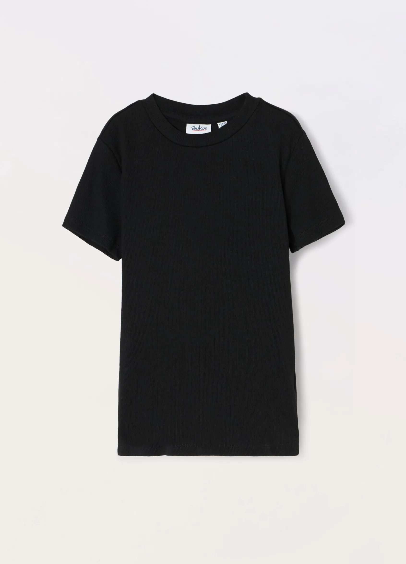 Blukids T-shirt a costine in cotone stretch ragazza- T-shirt