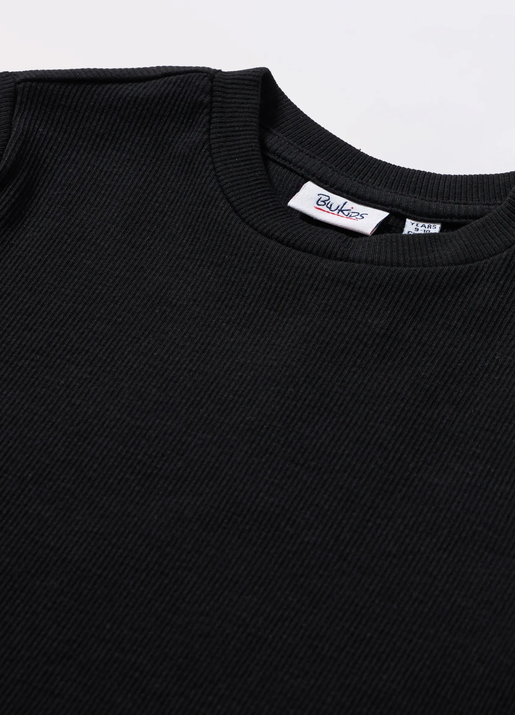 Blukids T-shirt a costine in cotone stretch ragazza- T-shirt