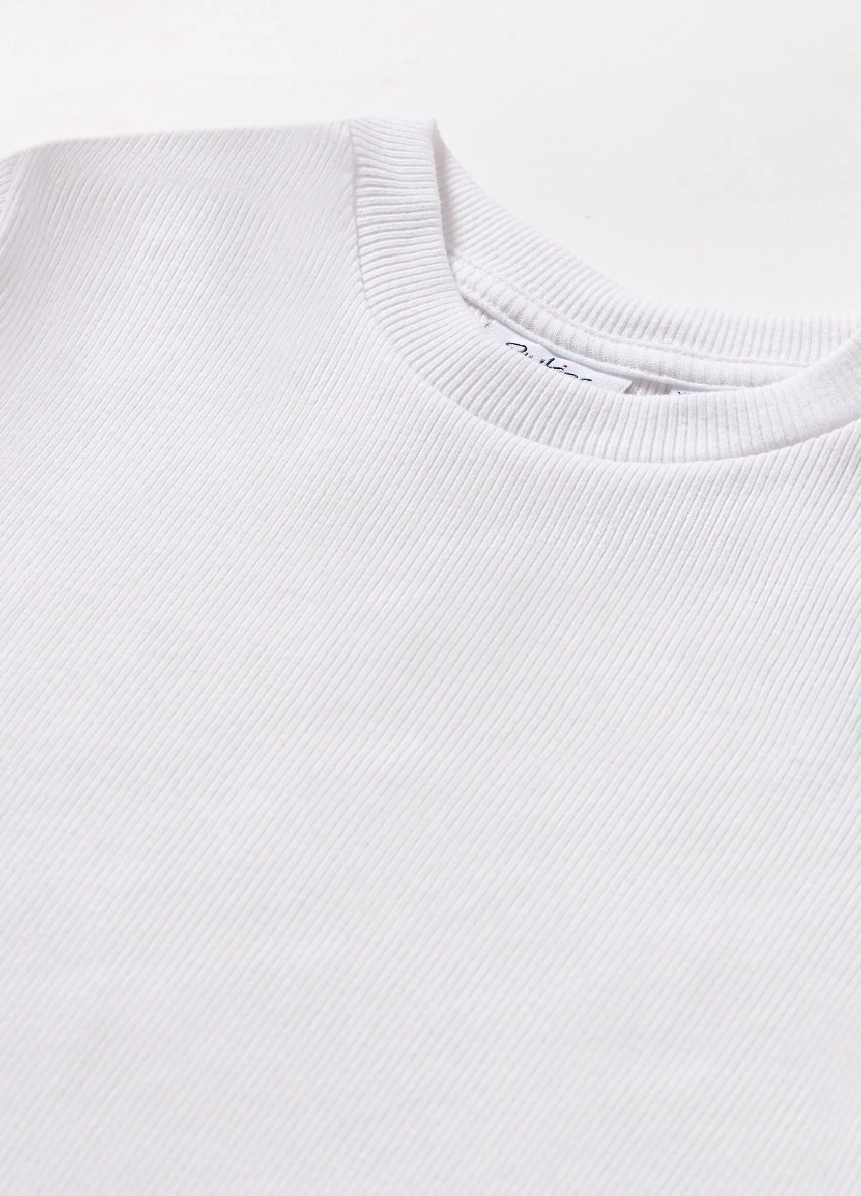 Blukids T-shirt a costine in cotone stretch ragazza- T-shirt