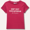 Blukids T-shirt a girocollo in puro cotone ragazza- T-shirt