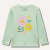 Blukids T-shirt a manica lunga in puro cotone bambina- T-shirt