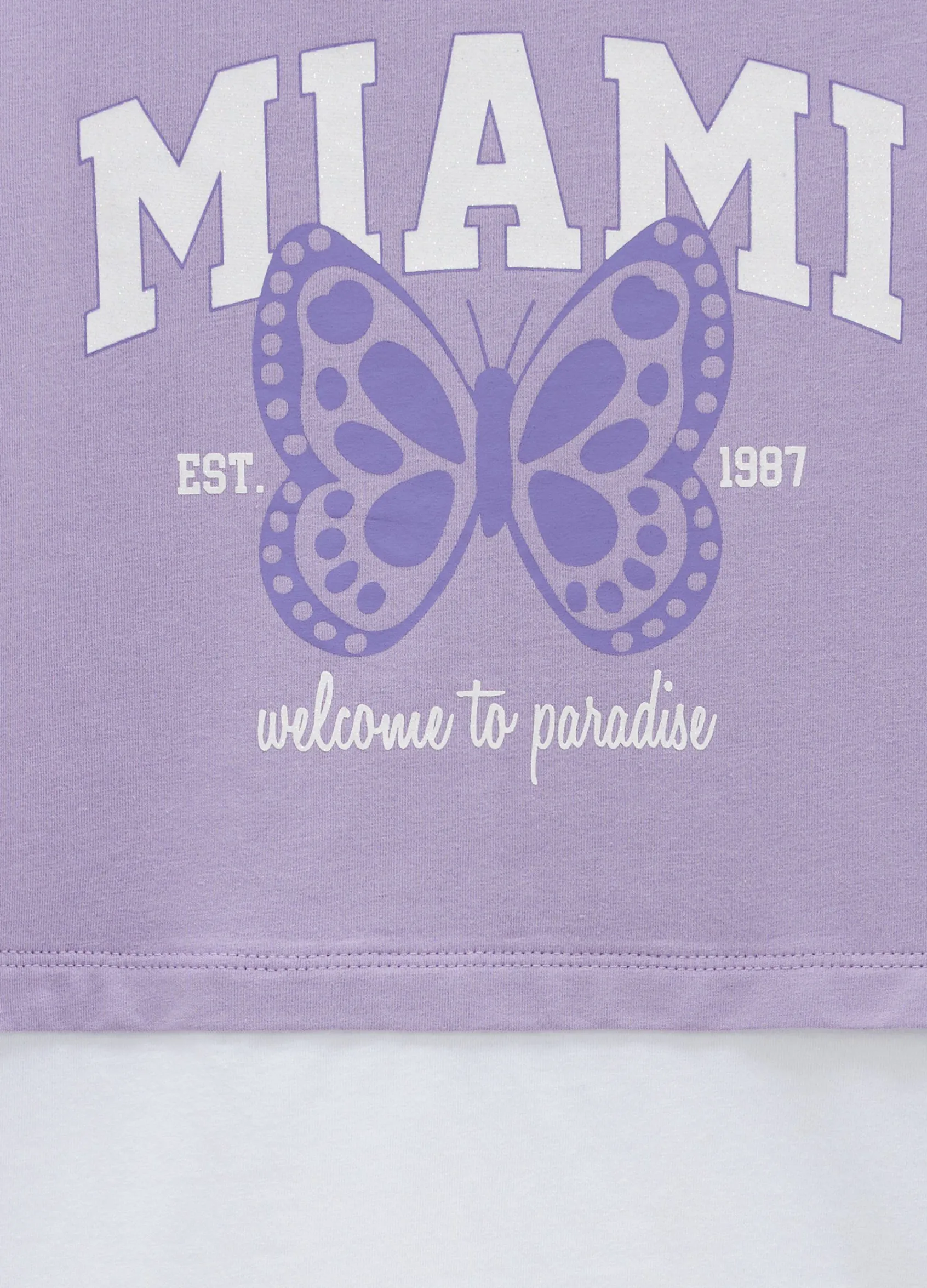 Blukids T-shirt a maniche lunghe con canotta ragazza- T-shirt