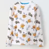 Blukids T-shirt a maniche lunghe in puro cotone bambino-Bambino T-shirt