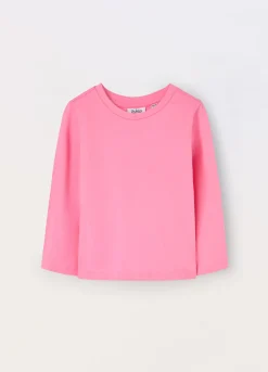Blukids T-shirt a maniche lunghe in puro cotone neonata- T-shirt