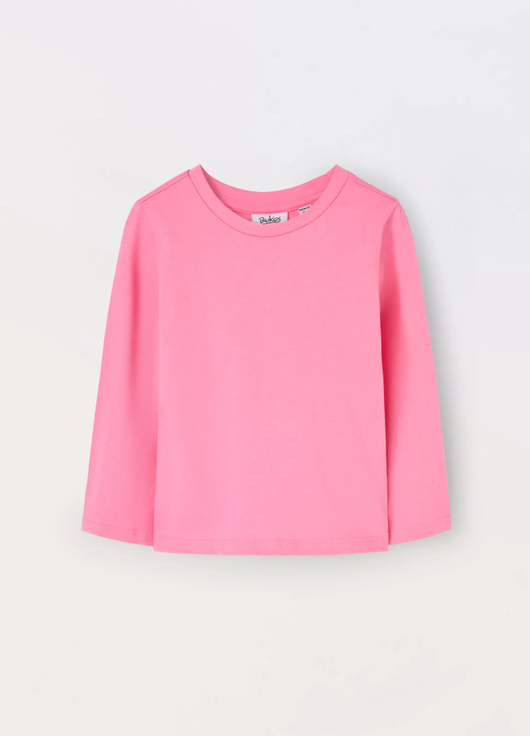 Blukids T-shirt a maniche lunghe in puro cotone neonata- T-shirt