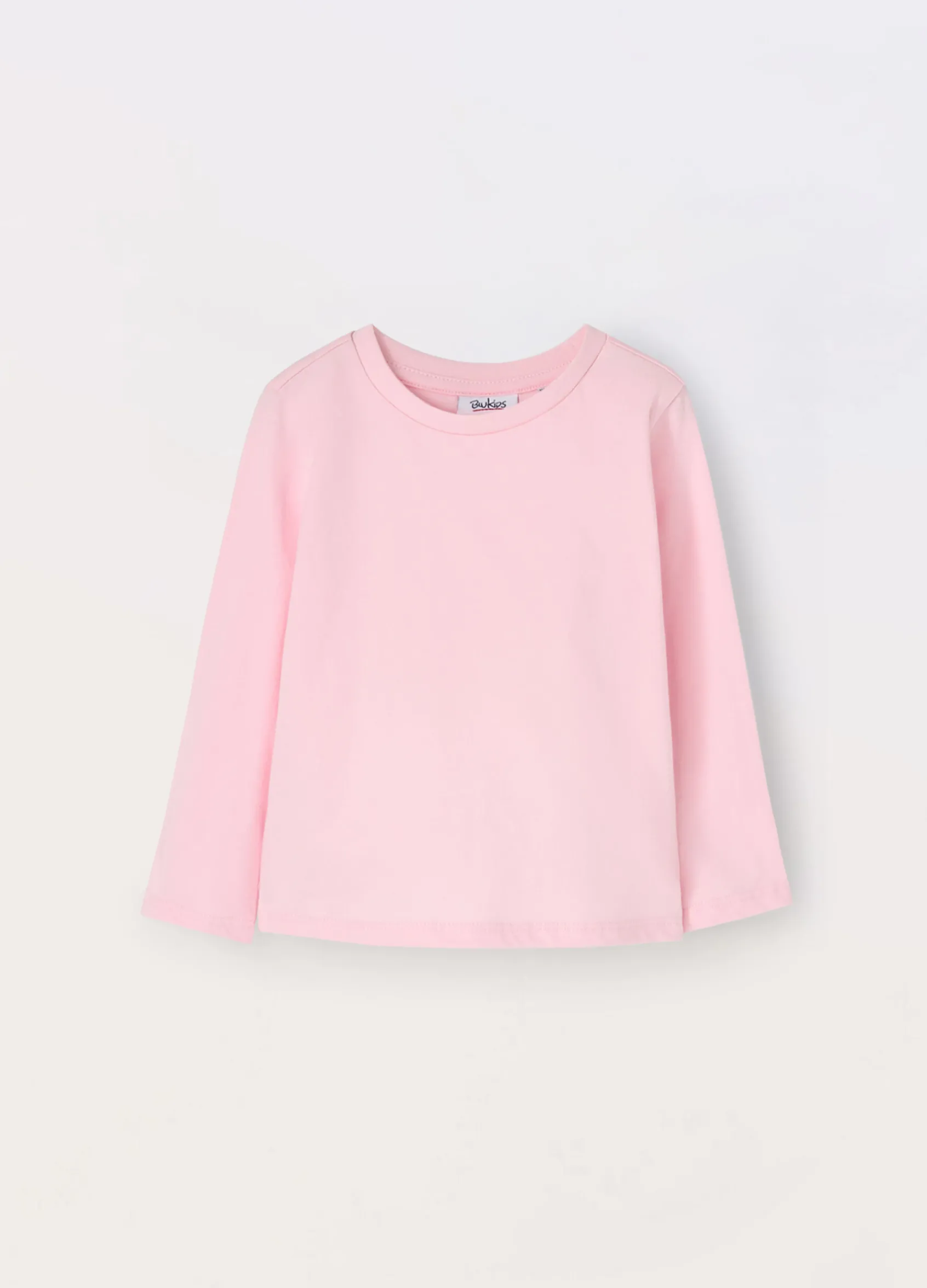 Blukids T-shirt a maniche lunghe in puro cotone neonata- T-shirt