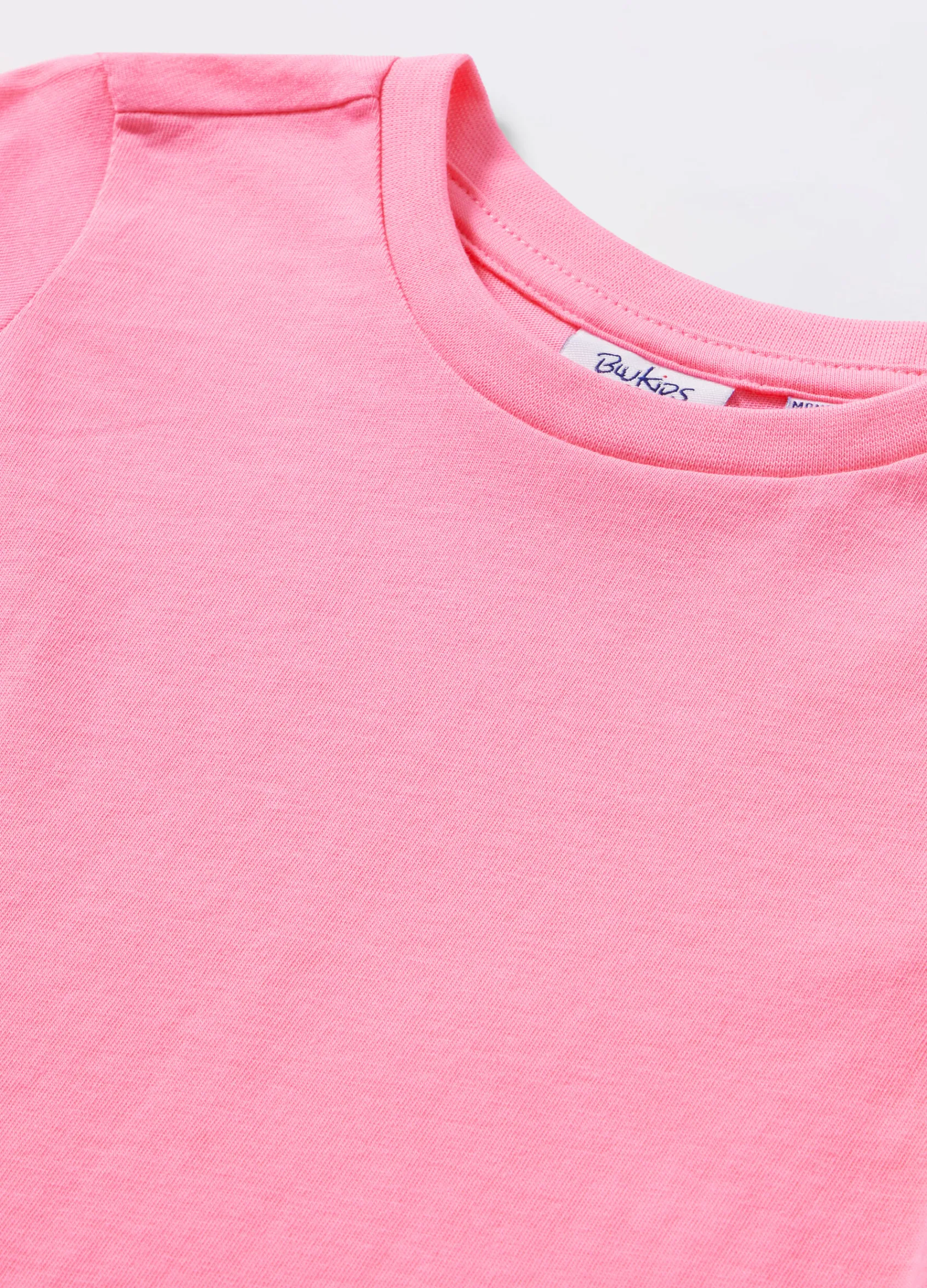 Blukids T-shirt a maniche lunghe in puro cotone neonata- T-shirt