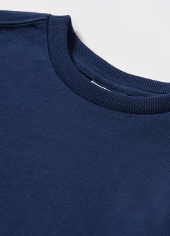 Blukids T-shirt a maniche lunghe in puro cotone neonato- T-shirt