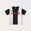 Blukids T-shirt calcio a righe bambino-Bambino T-shirt