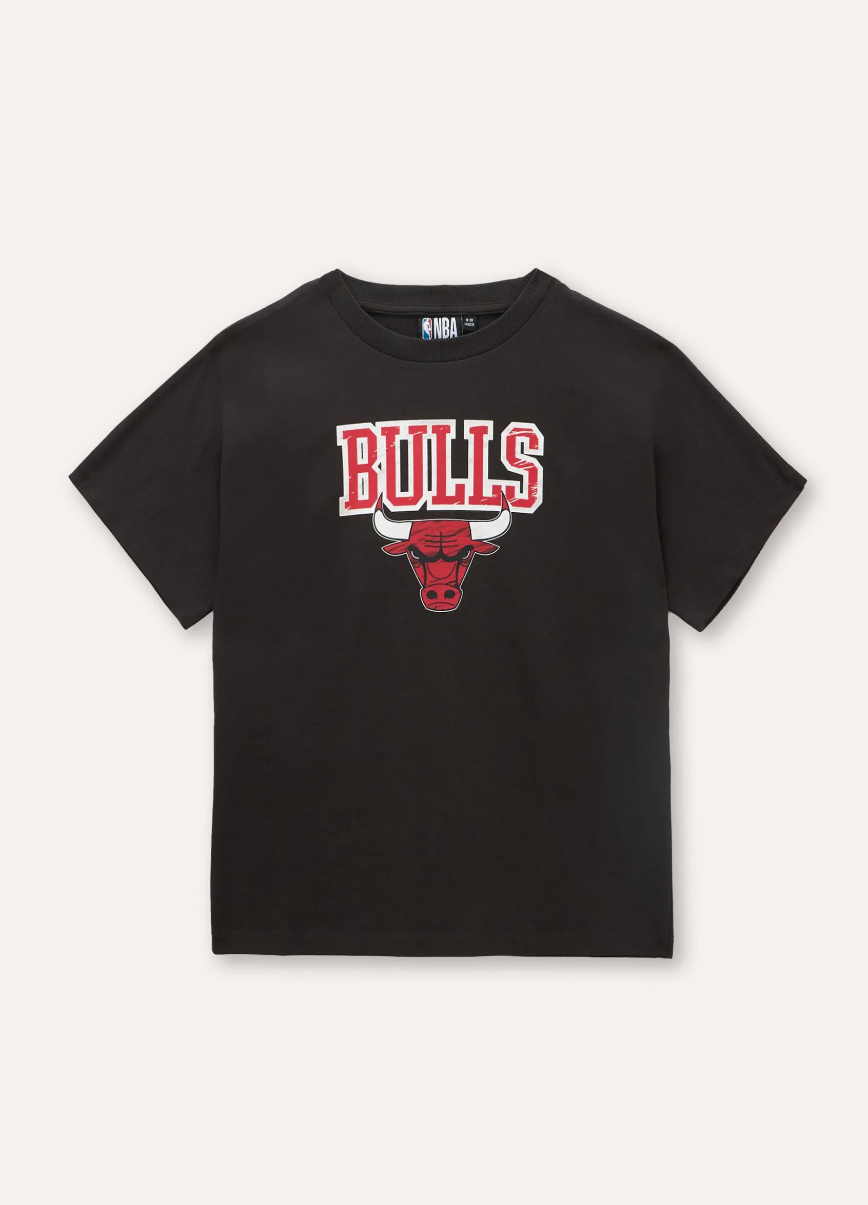 Blukids T-shirt Chicago Bulls in puro cotone ragazzo- T-shirt