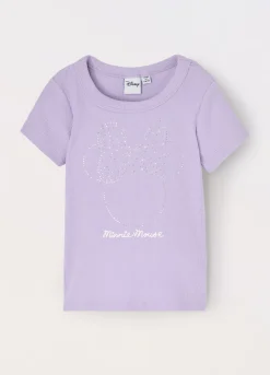 Blukids T-shirt in costina di cotone stretch bambina- T-shirt