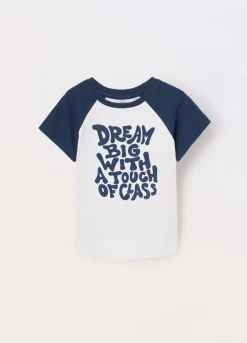Blukids T-shirt in costina di cotone stretch ragazza- T-shirt