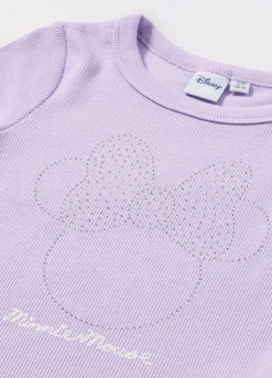 Blukids T-shirt in costina di cotone stretch bambina- T-shirt