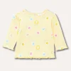 Blukids T-shirt in costina di puro cotone neonata- T-shirt