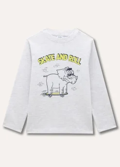 Blukids T-shirt in cotone bambino-Bambino T-shirt