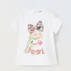 Blukids T-shirt in cotone stretch neonata- T-shirt
