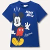Blukids T-shirt in cotone stretch con stampa neonato- T-shirt