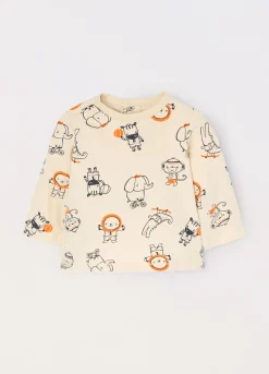 Blukids T-shirt in cotone stretch neonato- T-shirt