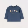 Blukids T-shirt in cotone stretch neonato- T-shirt