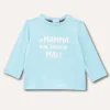 Blukids T-shirt in cotone stretch neonato- T-shirt