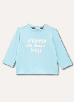 Blukids T-shirt in cotone stretch neonato- T-shirt
