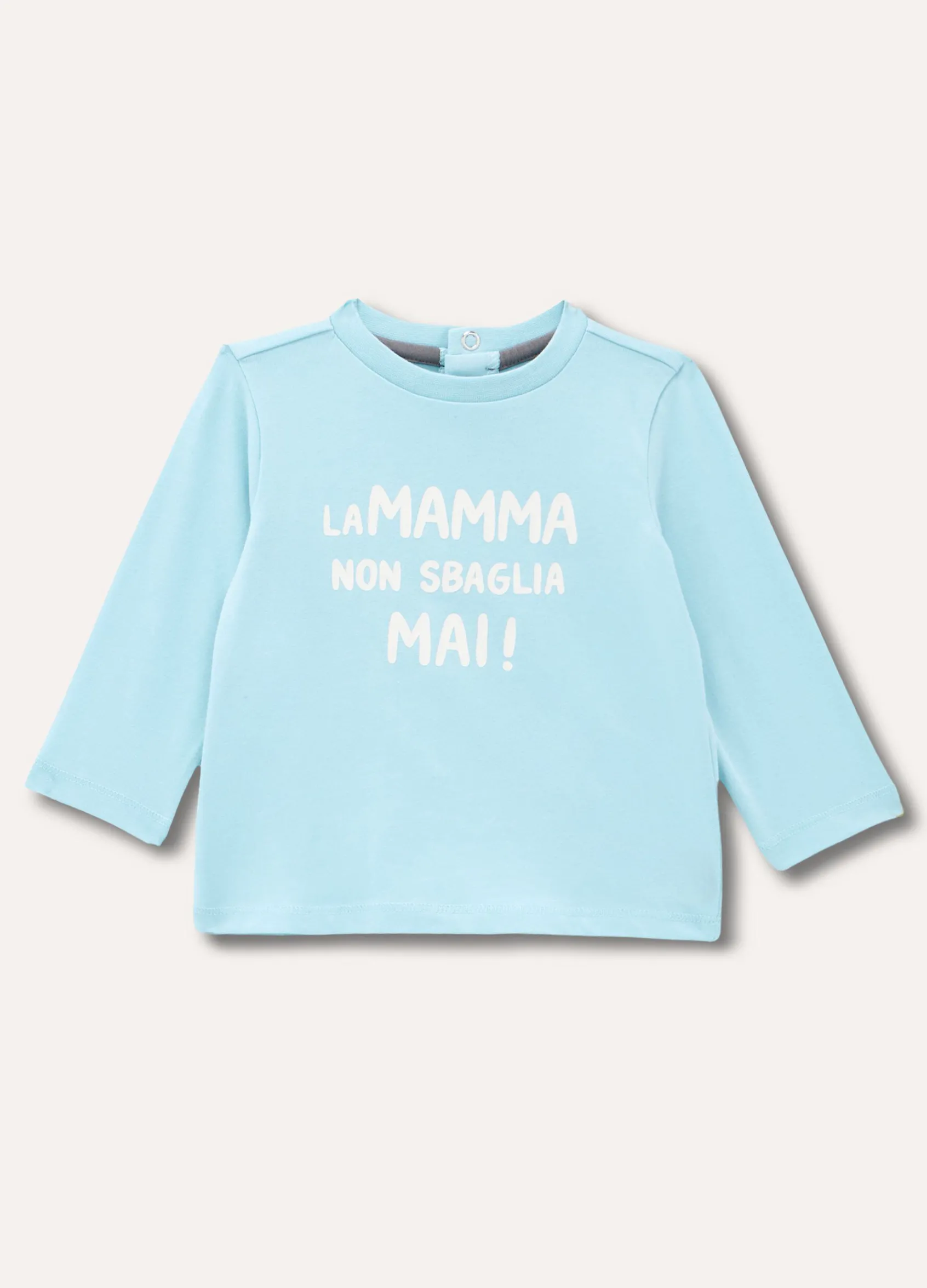 Blukids T-shirt in cotone stretch neonato- T-shirt