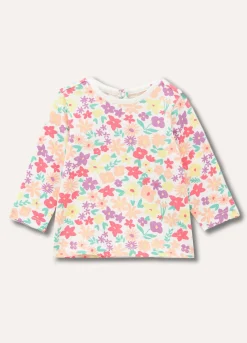 Blukids T-shirt in cotone stretch neonata- T-shirt