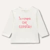 Blukids T-shirt in cotone stretch neonata- T-shirt