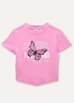 Blukids T-shirt in cotone stretch ragazza- T-shirt