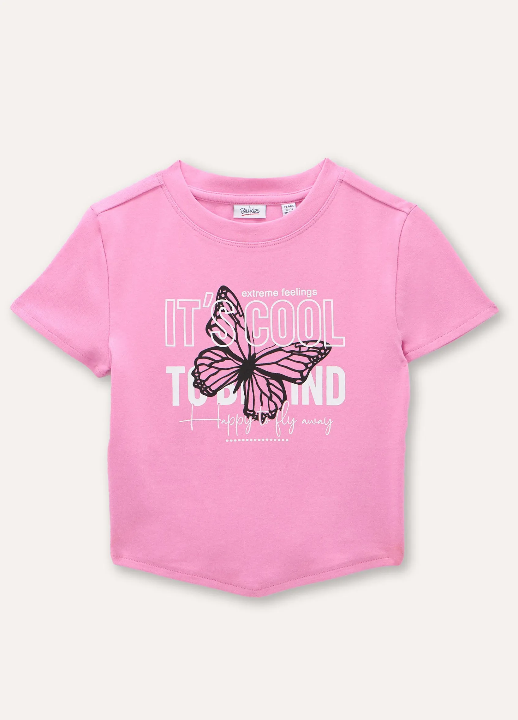 Blukids T-shirt in cotone stretch ragazza- T-shirt