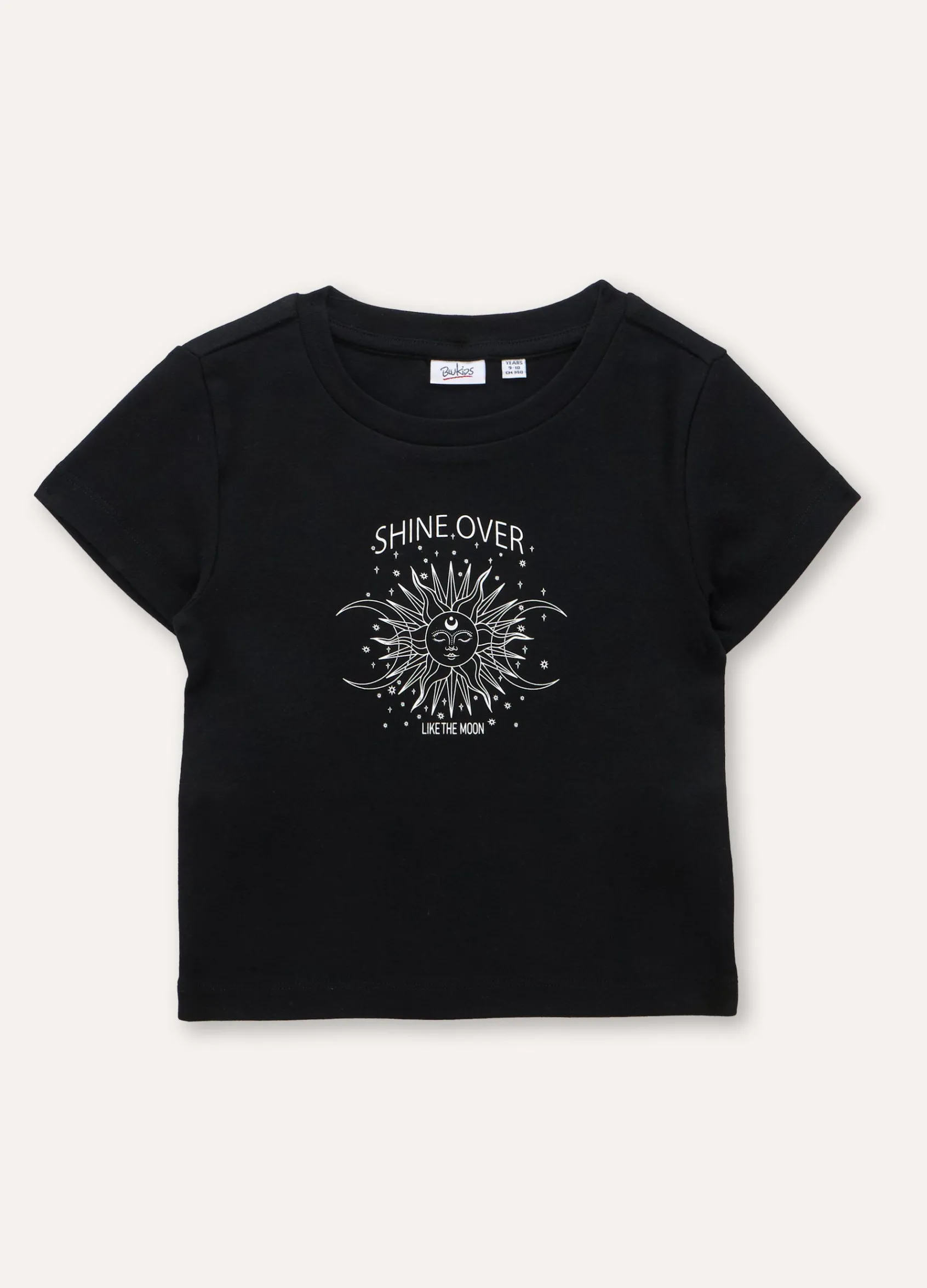 Blukids T-shirt in cotone stretch con stampe ragazza- T-shirt