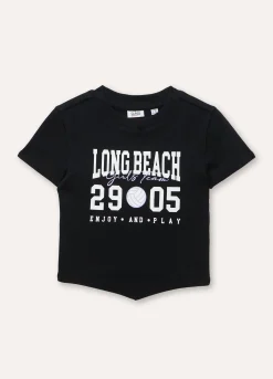 Blukids T-shirt in cotone stretch ragazza- T-shirt