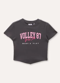 Blukids T-shirt in cotone stretch ragazza- T-shirt